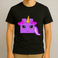 Unicorn Lover Master Builder Block Brick Building Girl T-Shirt