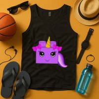 Unicorn Lover Master Builder Block Brick Building Girl Tank Top
