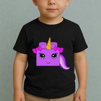 Unicorn Lover Master Builder Block Brick Building Girl Toddler T-Shirt