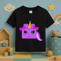 Unicorn Lover Master Builder Block Brick Building Girl Toddler T-Shirt