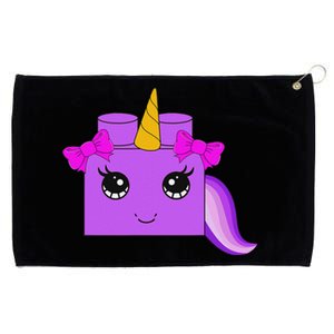 Unicorn Lover Master Builder Block Brick Building Girl Grommeted Golf Towel