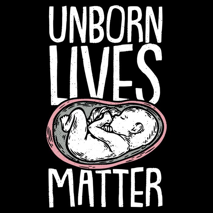 Unborn Lives Matter Anti Abortion Conservative Pro Life Bag