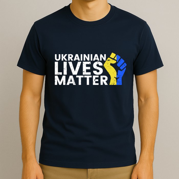 Ukrainian Lives Matter Stand With Ukraine Pray Support T-Shirt