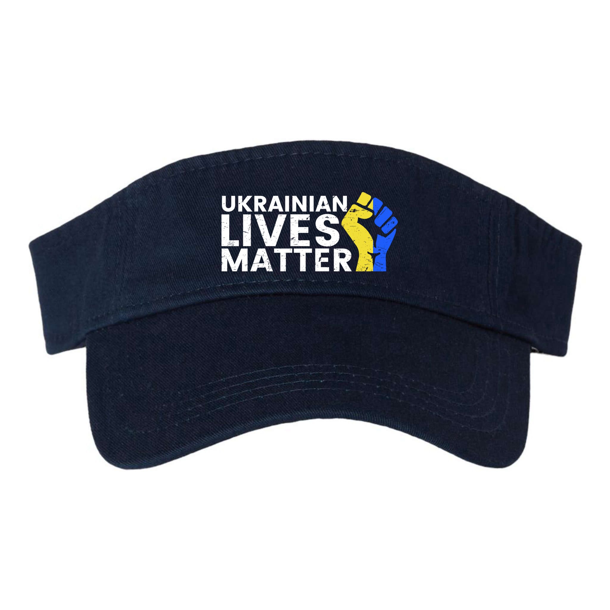 Ukrainian Lives Matter Stand With Ukraine Pray Support Visor