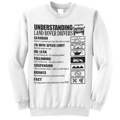 Understanding Land Rover Driver Sweatshirt
