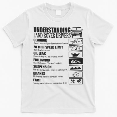 Understanding Land Rover Driver T-Shirt