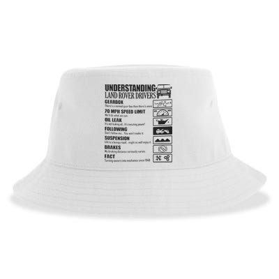 Understanding Land Rover Driver Sustainable Bucket Hat