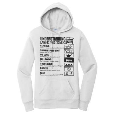 Understanding Land Rover Driver Women's Pullover Hoodie