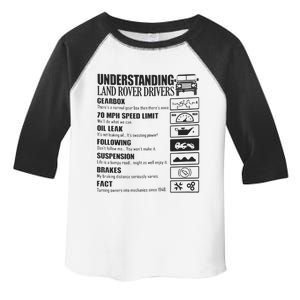 Understanding Land Rover Driver Toddler Fine Jersey T-Shirt