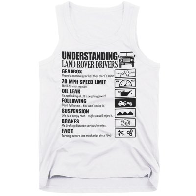 Understanding Land Rover Driver Tank Top