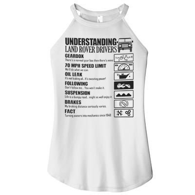 Understanding Land Rover Driver Women's Perfect Tri Rocker Tank