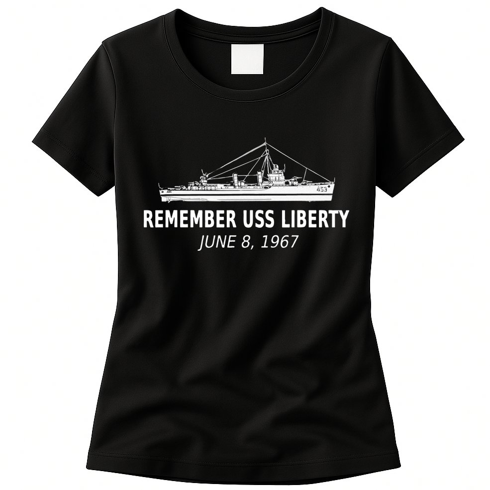 Uss Liberty Remember June 8 1967 Womens T-Shirt