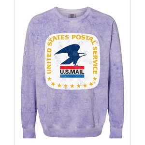 Usps Loewy Seal Colorblast Crewneck Sweatshirt