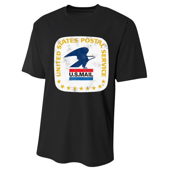 Usps Loewy Seal Performance Sprint T-Shirt