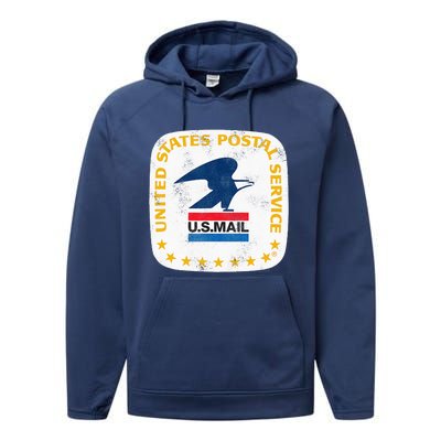 USPS Loewy Seal Performance Fleece Hoodie