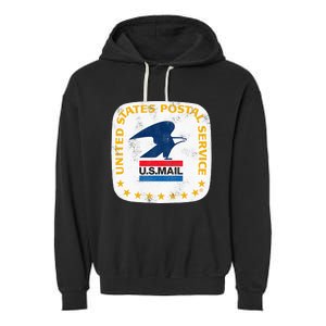 Usps Loewy Seal Garment-Dyed Fleece Hoodie