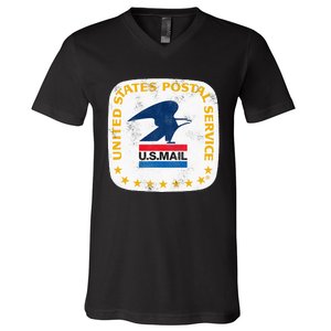 Usps Loewy Seal V-Neck T-Shirt