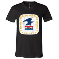 Usps Loewy Seal V-Neck T-Shirt