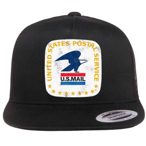 Usps Loewy Seal Flat Bill Trucker Hat