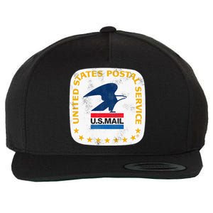 Usps Loewy Seal Wool Snapback Cap