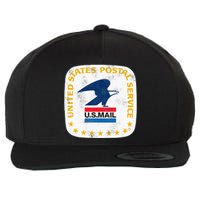 Usps Loewy Seal Wool Snapback Cap