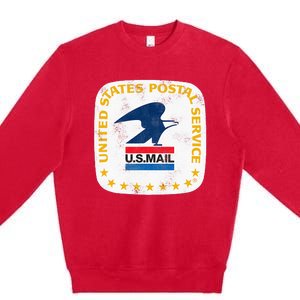 Usps Loewy Seal Premium Crewneck Sweatshirt