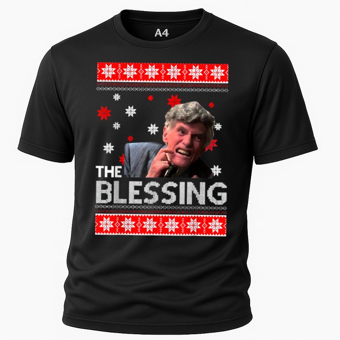 Uncle Lewis The Blessing Christmas Vacation Cooling Performance Crew T-Shirt