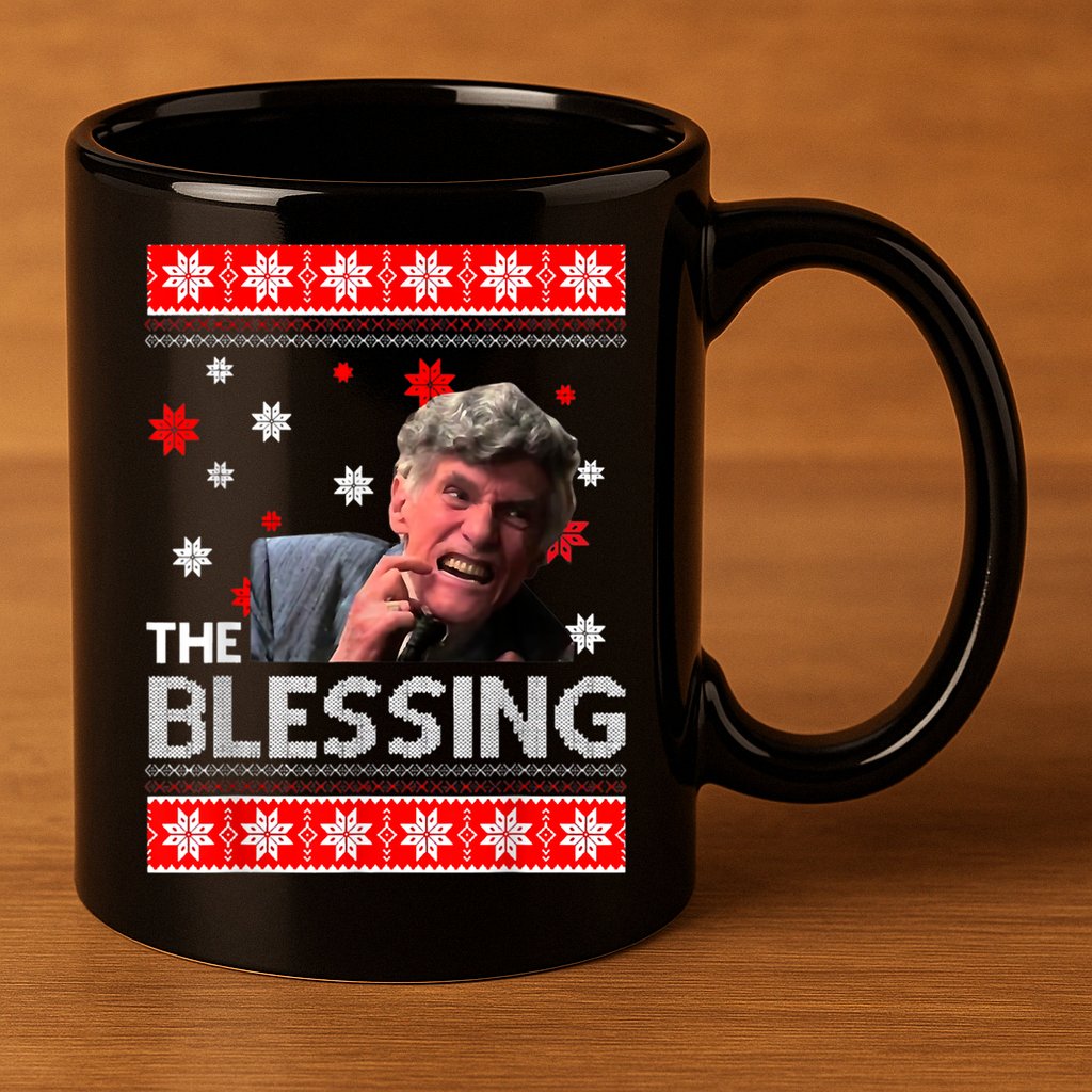 Uncle Lewis The Blessing Christmas Vacation 11oz C Handle Ceramic Mug