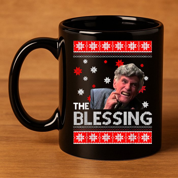 Uncle Lewis The Blessing Christmas Vacation 11oz C Handle Ceramic Mug