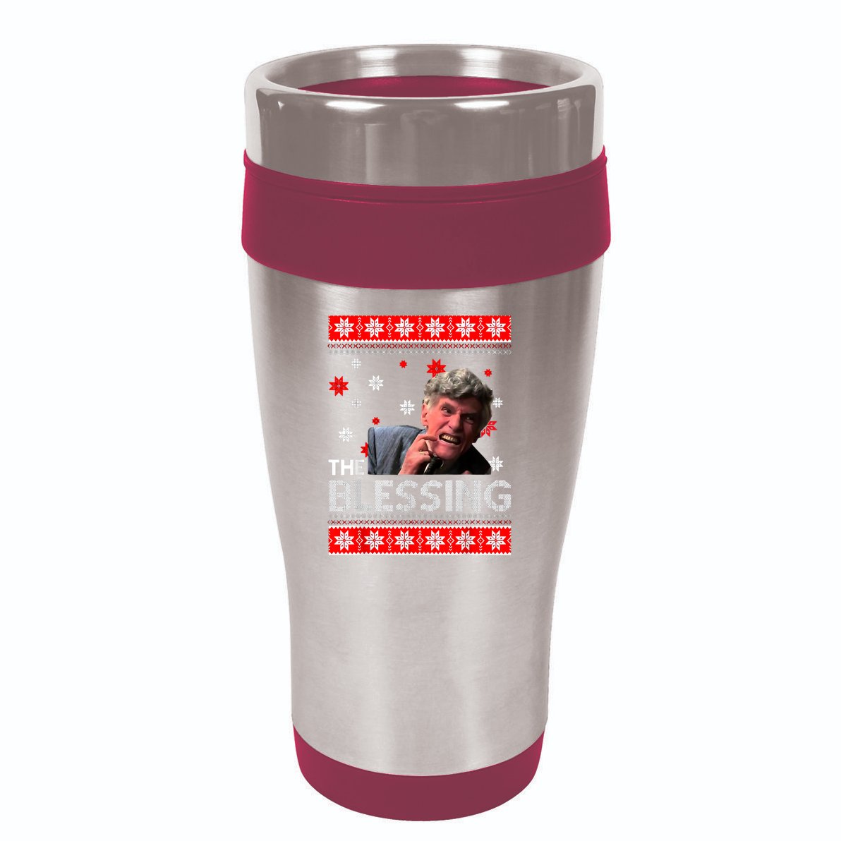 Uncle Lewis The Blessing Christmas Vacation 16oz Travel Tumbler