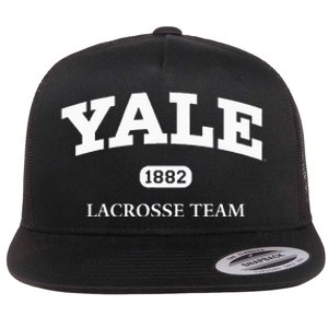 University Lacrosse Team Flat Bill Trucker Hat