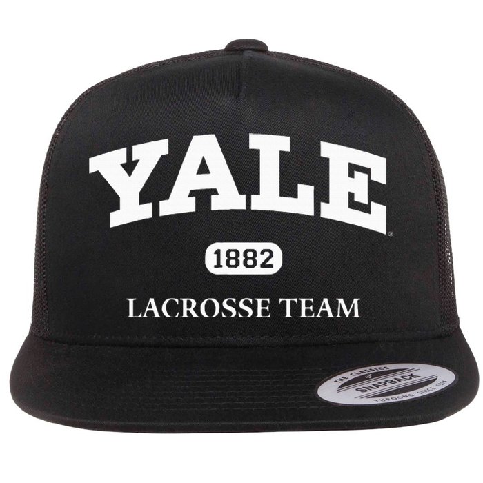 University Lacrosse Team Flat Bill Trucker Hat