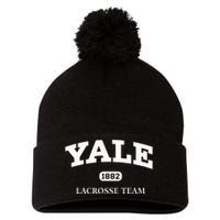 University Lacrosse Team Pom Pom 12in Knit Beanie