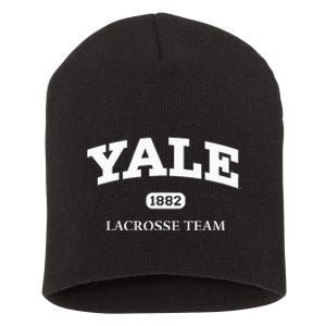 University Lacrosse Team Short Acrylic Beanie