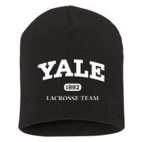 University Lacrosse Team Short Acrylic Beanie