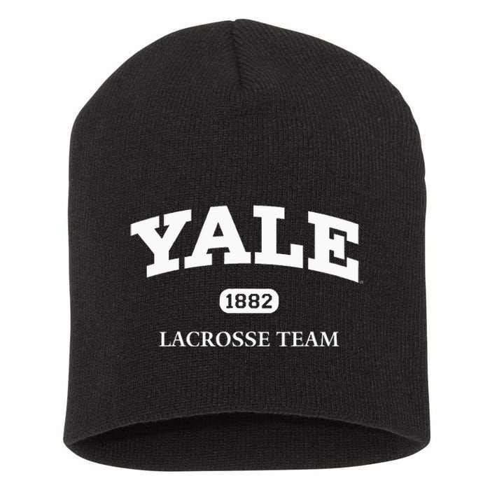 University Lacrosse Team Short Acrylic Beanie