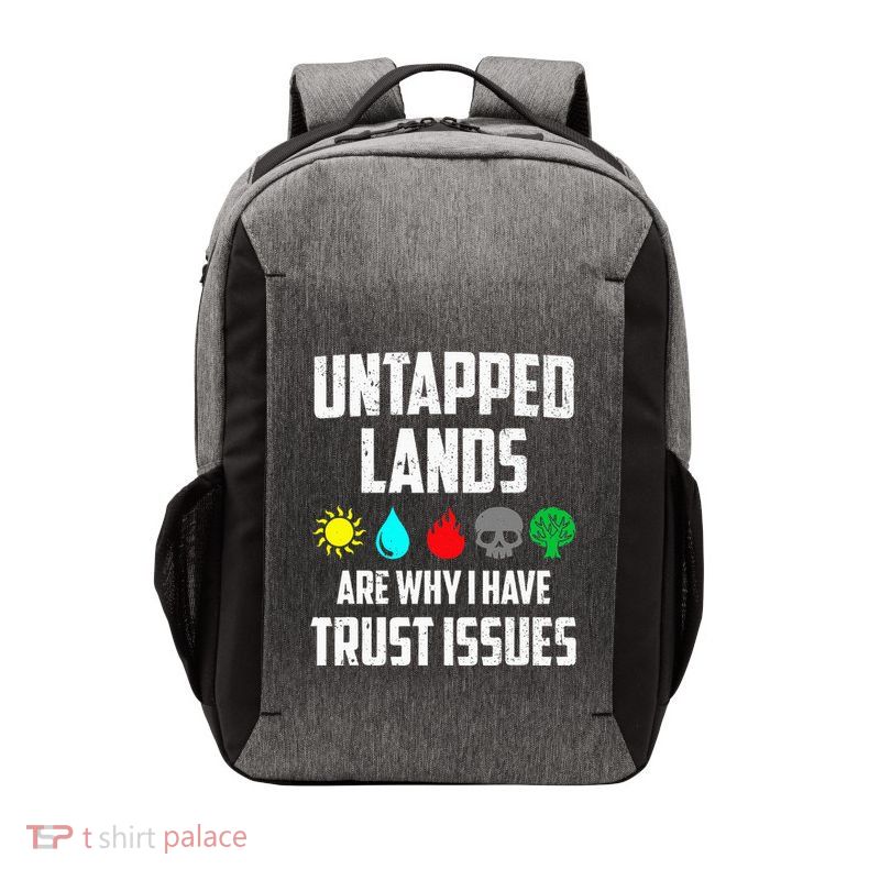 Untapped Lands Trust Issues Magic Vector Backpack