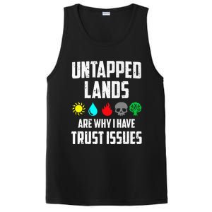 Untapped Lands Trust Issues Funny Magic Geek TCG PosiCharge Competitor Tank