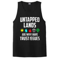 Untapped Lands Trust Issues Funny Magic Geek TCG PosiCharge Competitor Tank