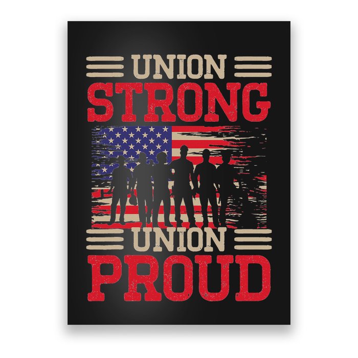 Union Laborer Union Strong Labor Union Worker Union Poster