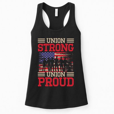 Union Laborer Union Strong Labor Union Worker Union Womens Tank Top