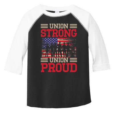 Union Laborer Union Strong Labor Union Worker Union Toddler Fine Jersey T-Shirt