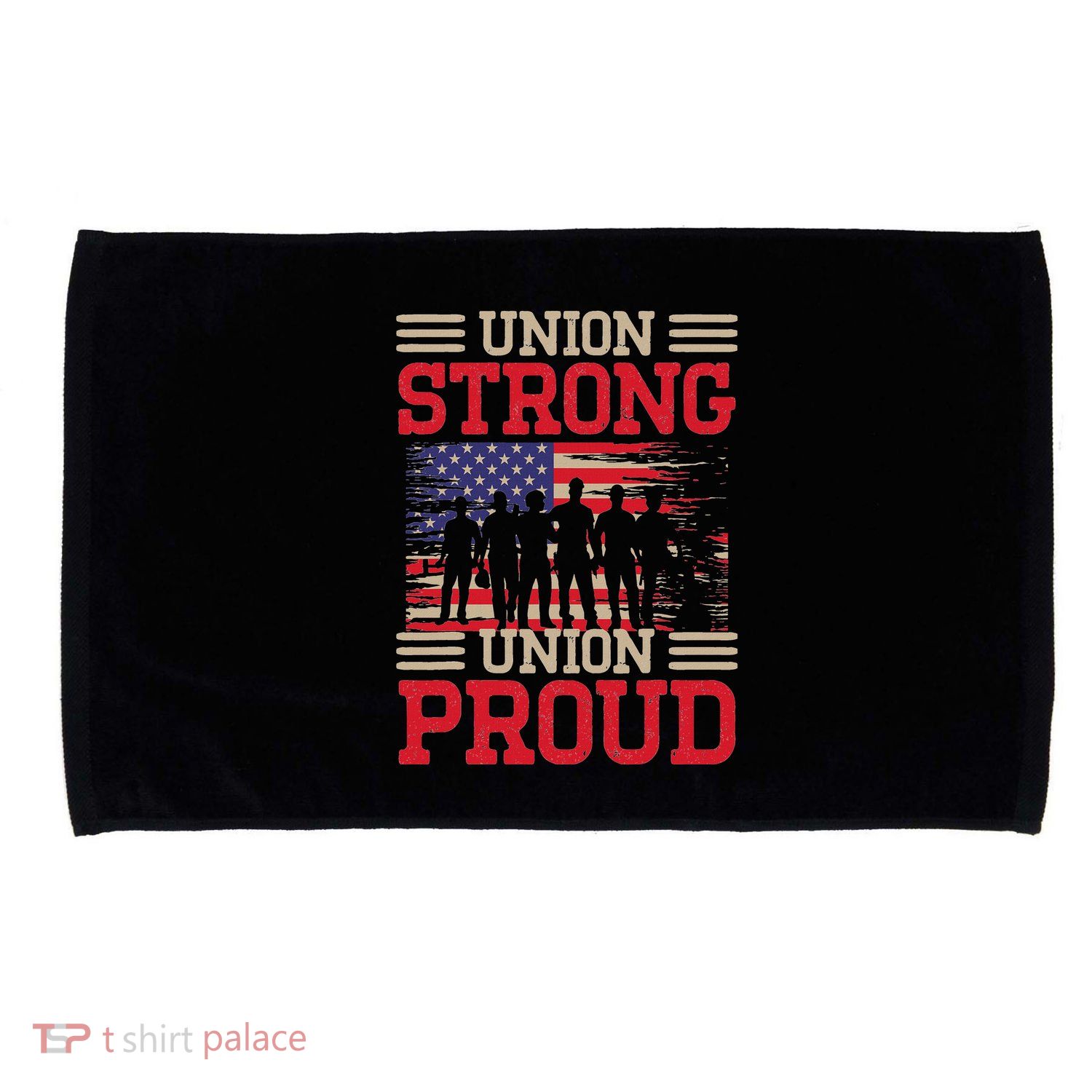 Union Laborer Union Strong Labor Union Worker Union Microfiber Hand Towel