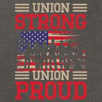 Union Laborer Union Strong Labor Union Worker Union Cotton Canvas Backpack