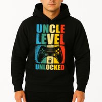 Uncle Level Unlocked Leveled Up To Uncle Promoted To Gamer Hoodie