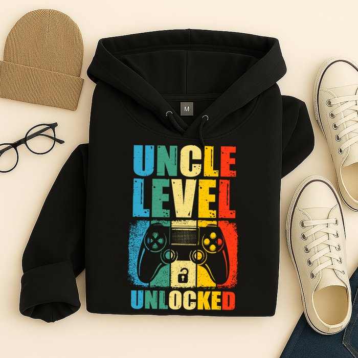 Uncle Level Unlocked Leveled Up To Uncle Promoted To Gamer Hoodie