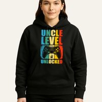 Uncle Level Unlocked Leveled Up To Uncle Promoted To Gamer Hoodie