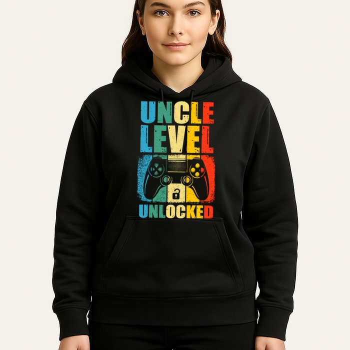 Uncle Level Unlocked Leveled Up To Uncle Promoted To Gamer Hoodie