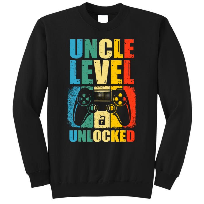 Uncle Level Unlocked Leveled Up To Uncle Promoted To Gamer Sweatshirt