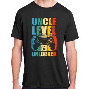 Uncle Level Unlocked Leveled Up To Uncle Promoted To Gamer Adult ChromaSoft Performance T-Shirt